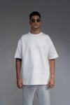 MM THE LABEL - All White Oversized T-shirt