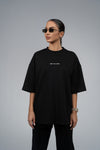 MM THE LABEL - Black Oversized T-shirt