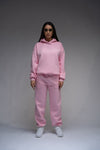 Pink Hoodie Tracksuit