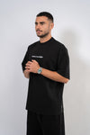 Money is my religion - Black Oversized T-shirt