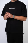Money is my religion - Black Oversized T-shirt