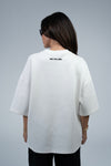 Bad Influence - White Oversized T-shirt