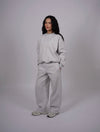 W - Grey Fleece Trousers