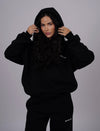 W - Black Fleece Hoodie