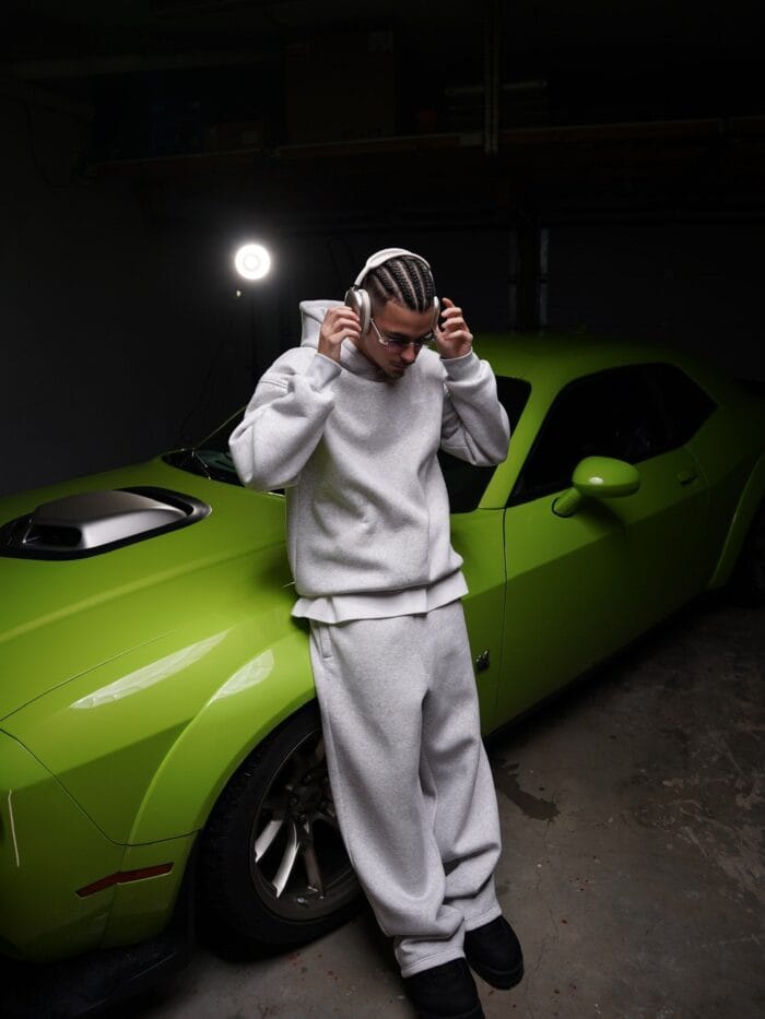 F/W Grey Hoodie Tracksuit