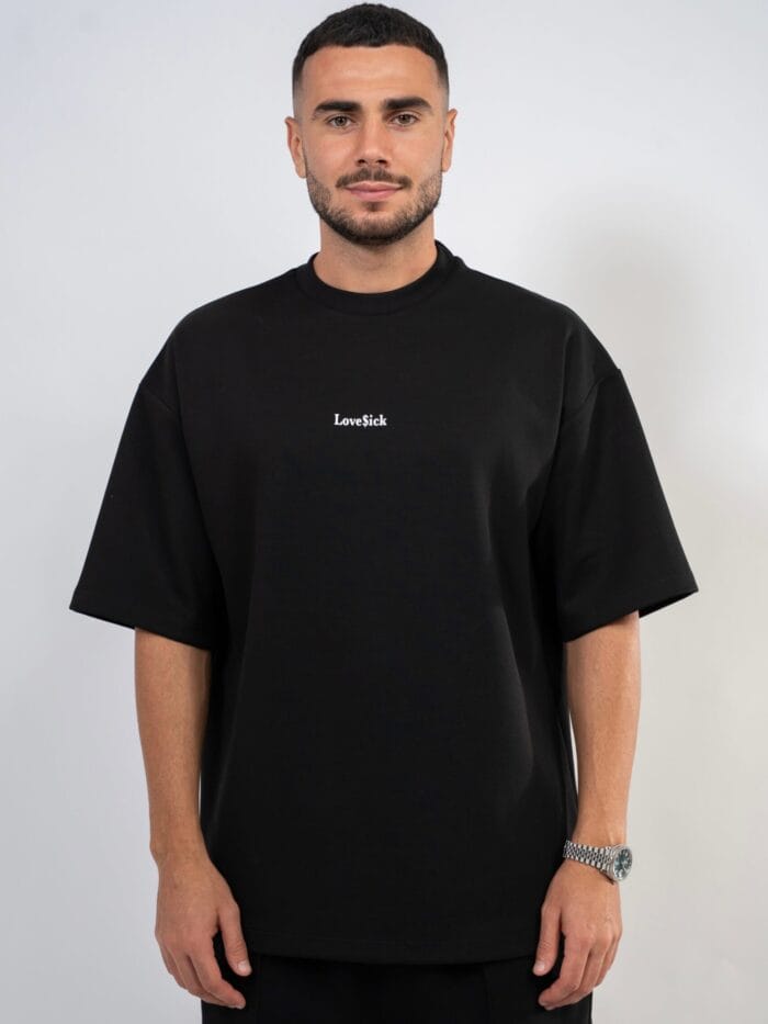 Love$ick - Black Oversized T-Shirt
