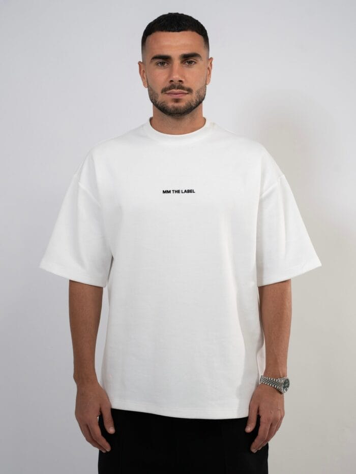 MM THE LABEL - White Oversized T-Shirt