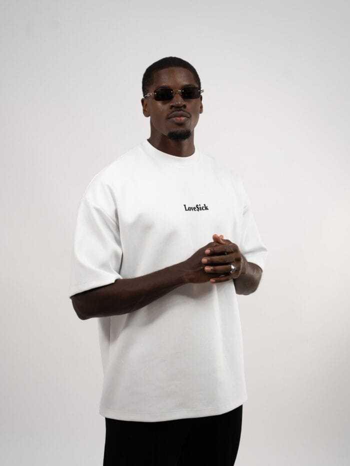Love$ick - White Oversized T-Shirt