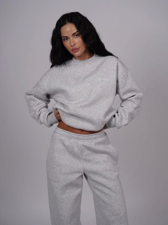Grey Fleece Sweatshirt