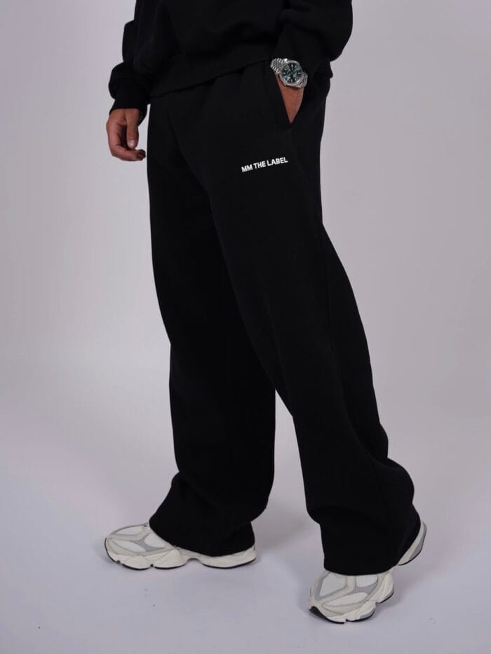 Black Fleece Trousers
